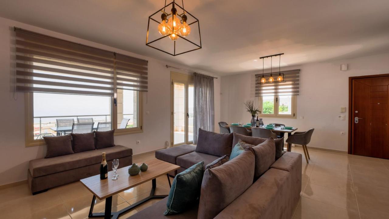 شقة Azur Horizon Oceanview House Kokkini Hani المظهر الخارجي الصورة