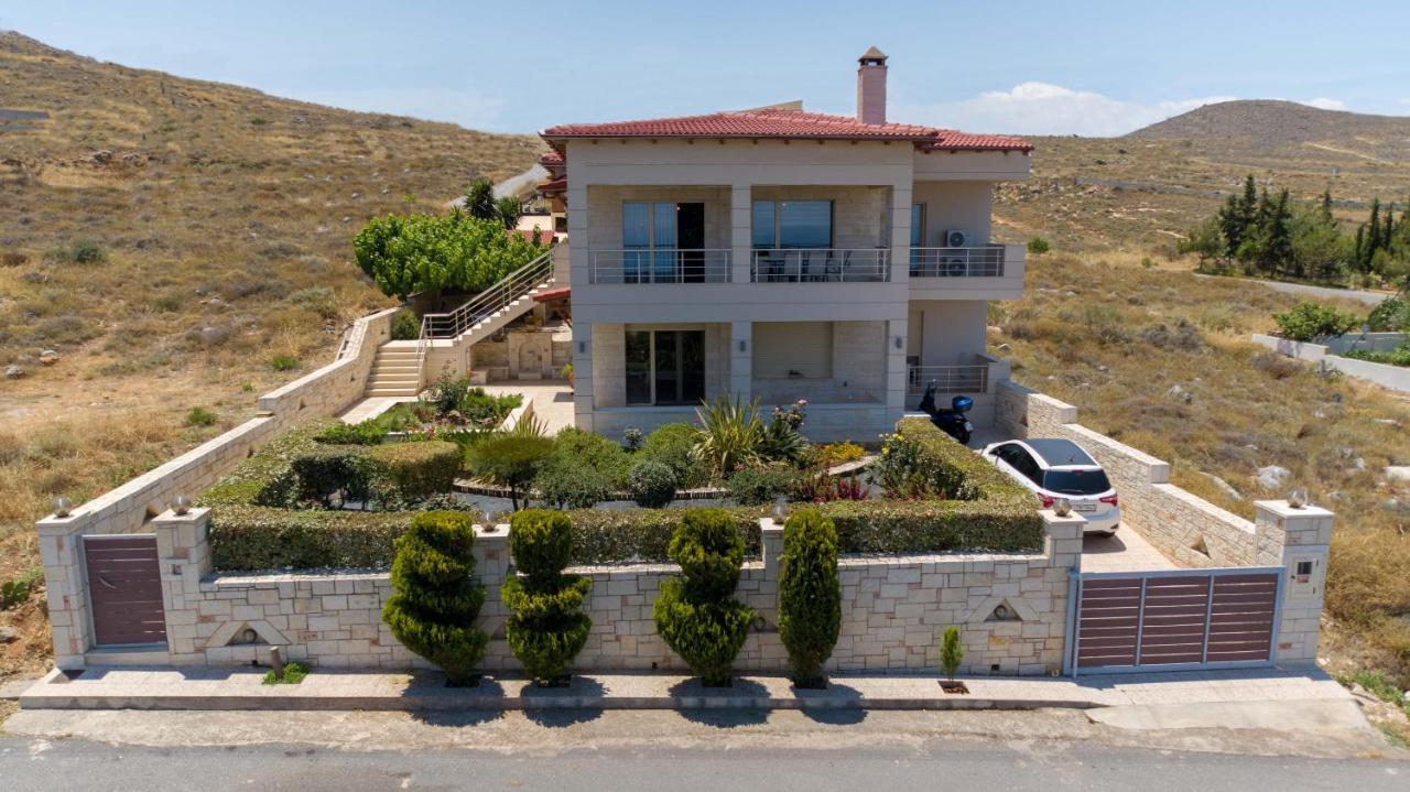 شقة Azur Horizon Oceanview House Kokkini Hani المظهر الخارجي الصورة