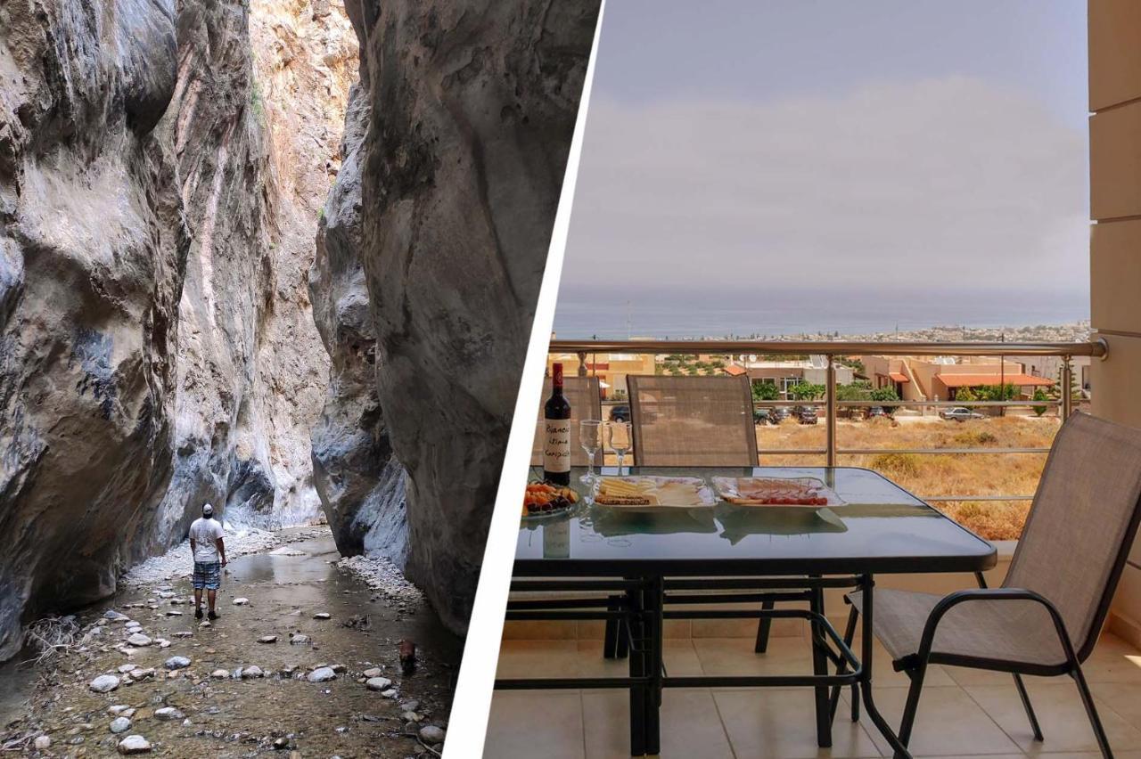 شقة Azur Horizon Oceanview House Kokkini Hani المظهر الخارجي الصورة